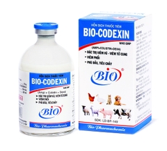 BIO CODEXIN 20ML Hỗn dịch thuốc tiêm đặc trị viêm vú, viêm tử cung, viêm phổi