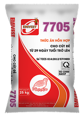 775 Thức ăn HH cho cút đẻ từ 29 ngày 20,5%