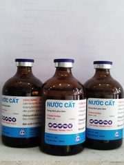 Nước cất 100ml Dung dịch pha tiêm