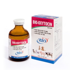BIO OXYTOCIN 50ml Dung dịch tiêm vô trùng kích thích co bóp tử cung, điều trị sót nhau, viêm tử cung, giúp nhanh tiết sữa