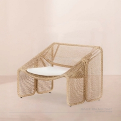 Ghế Thư Giãn Ngoài Trời Đan Dây GD15