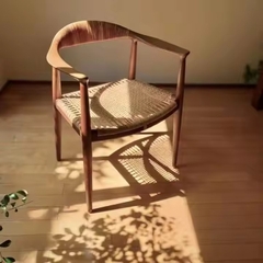 Ghế Gỗ Đan Dây - GDD2