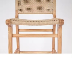 Ghế Bar Cafe Gỗ Đan Dây - GDD14