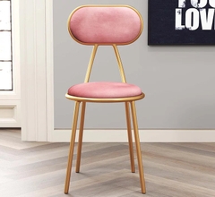 GHẾ BỌC NHUNG MẠ VÀNG