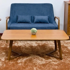 BÀN TRÀ GỖ TỰ NHIÊN CHÂN M - BTG17