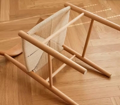 Ghế Bull Gỗ Đan Dây Dù - GDD3