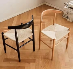 Ghế Bull Gỗ Đan Dây Dù - GDD3