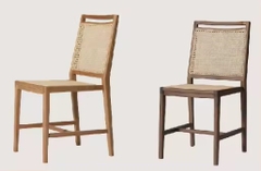 Ghế Gỗ Vintage Đan Mây - GDM20