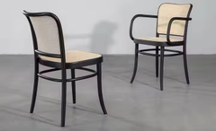 Ghế Cafe Đan Mây Tay Cong - GDM31