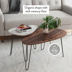 BÀN TRÀ SOFA ĐÔI - BTG08