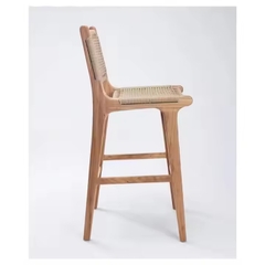 Ghế Bar Cafe Gỗ Đan Dây - GDD14