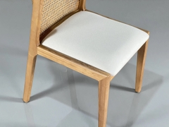 Ghế Gỗ Asley Lưng Tựa Mây GDM3