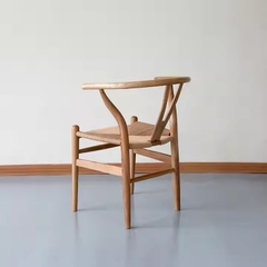 Ghế Wishbone Đan Dây Gỗ Sồi GDD5