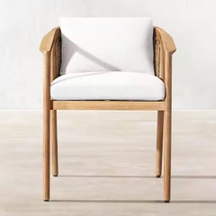 Ghế Gỗ Sồi Tựa Mây Konan GDM9
