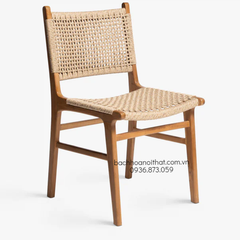 GHẾ ĂN GỖ ASH ĐAN DÂY - GAG65