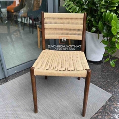 Ghế Gỗ Đan Dây Nolan - GDD19