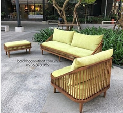 GHẾ ĐÔN SOFA KBH GỖ ASH - SFG30