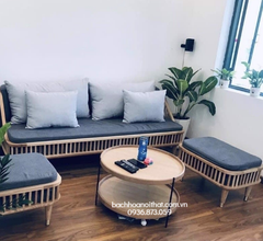 GHẾ ĐÔN SOFA KBH GỖ ASH - SFG30