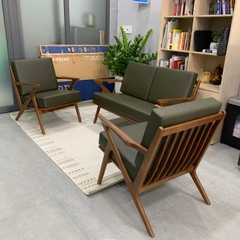 GHẾ SOFA Z ĐÔI GỖ ASH - SFG16