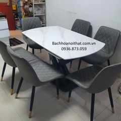 BÀN ĂN MẶT ĐÁ XOAY THÔNG MINH NHẬP KHẨU - BAMD10