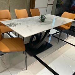 BÀN ĂN MẶT ĐÁ CERAMIC NHẬP KHẨU