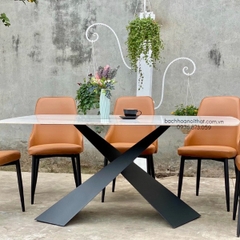 BÀN ĂN ĐẸP GIÁ RẺ MẶT ĐÁ CHÂN SẮT