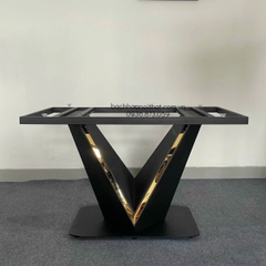 BÀN ĂN SANG TRỌNG MẶT ĐÁ NHẬP KHẨU - BAMD143