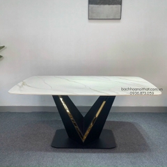 BÀN ĂN SANG TRỌNG MẶT ĐÁ NHẬP KHẨU - BAMD143