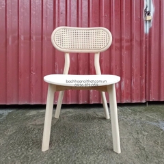 GHẾ ĂN GỖ ASH TỰA MÂY - GAG63