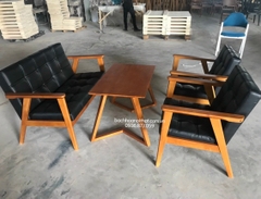 BÀN TRÀ GỖ TỰ NHIÊN CHÂN M - BTG17