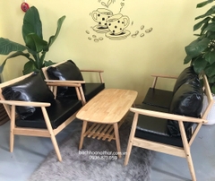 BÀN TRÀ ELIP GỖ CAO SU - BTG18