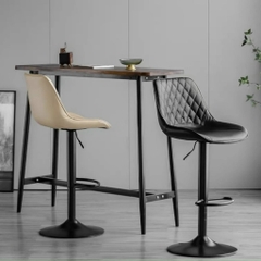 GHẾ BAR LOFT TRÁM CHÂN MÂM XOAY - BAR32