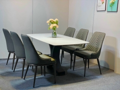 Bộ Bàn Ăn Channel 6 Ghế Spine-BBA47