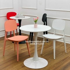GHẾ CAFE NHỰA ĐÚC BUNNY - GND32
