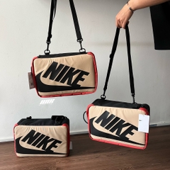 NIKE SHOES BOX BAG - BEIGE