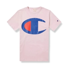 CHAMPION BIG LOGO T-SHIRT PINK