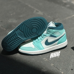 AIR JORDAN 1 MID BLEACHED TURQUOISE (DZ3745 300)