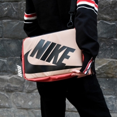 NIKE SHOES BOX BAG - BEIGE