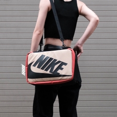 NIKE SHOES BOX BAG - BEIGE