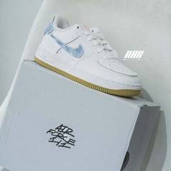 Nike Air Force 1/1 Low White Bleached Coral Gum - DM1020-100