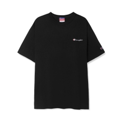 CHAMPION HERITAGE T-SHIRT TAGLESS BLACK