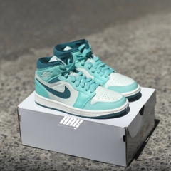 AIR JORDAN 1 MID BLEACHED TURQUOISE (DZ3745 300)