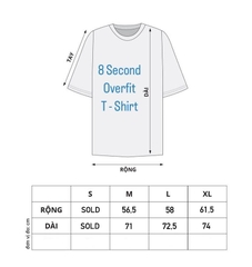 8seconds Garment Dying Overfit T-Shirt