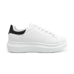 DOMBA HIGH POINT SHOES BLACK WHITE - H9111