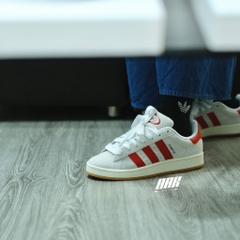 ADIDAS CAMPUS - WHITE SCARLET  ( GY0037)