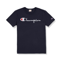 CHAMPION BIG LOGO PRINT TEE BLACK - 211984