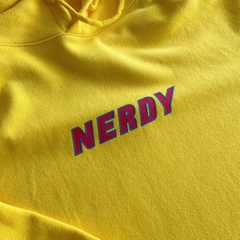 NERDY PULLOVER HOODIE YELLOW