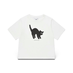 Greedy Cat Chuck Tee