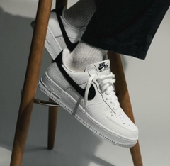 NIKE AIR FORCE 1 LOW WHITE BLACK - CT2302 100