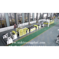 Máy  cán màng PET trục vít đôi 70 miễn sấy